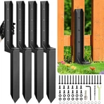 4 Pcs Fence Post Repair Kit, Heavy Duty Anchor Ground Stakes For. Fixed Price $71.99.