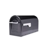 Architectural Mailboxes Boulder Black Large Steel Post Mount Silver. Fixed Price $39.99.