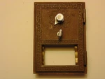1960 American Device Brass Us Post Office Mail Box Door Combination Lock -v. Fixed Price $24.00.