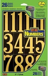 3 In. Gold Vinyl Number Set 0-9 Self-adhesive 1 Pk. Fixed Price $20.26.