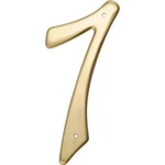 Hillman 4-IN. Nail-on Brass House Number 7. Fixed Price $7.54.