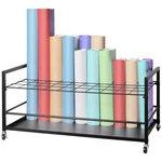 Uimoso Blueprint Storage Rack 50 Slots Mobile Roll File Holder For Architectural. Fixed Price $50.34.