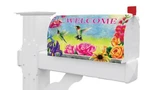 Hummingbirds Flutter Mailbox Makeover Cover Standard Size. Fixed Price $16.00.