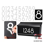 30 Pcs Reflective Mailbox Numbers Stickers For Outside, Inch White. Fixed Price $16.88.