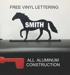 Horse Mailbox Topper MB36. Fixed Price $45.00.