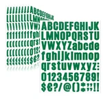 810 Pieces Sheets Letter Stickers, Self-adhesive Vinyl Waterproof Mailbox .... Fixed Price $15.76.