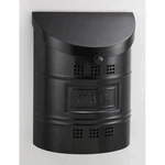 Ecco Mail Box Large Satin Black Galvanized Steel Modern Classic Wall Mount 15". Fixed Price $66.95.