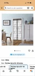 Magnetic Thermal Insulated Door Curtain 36 X 82 Inch, Transparent Cover, Ke. Fixed Price $27.93.