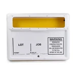 21 In. 27 4 Outdoor/indoor Posting Permit Box Unit With Window And L. Fixed Price $101.26.