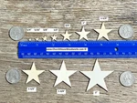 Unfinished Wood Stars Laser Cut Birch Craft Shapes Flag & Diy Projects. Fixed Price $83.99.