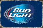 Vintage Beer Metal Sign Buds Lights Plate Wall Art Decor Tin.... Fixed Price $19.74.