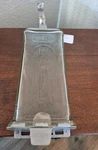 Vintage 1930S George F Collins Visible Glass Embossed Mail Box Clear W/ Hardware. Fixed Price $125.50.
