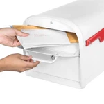 Architectural Mailboxes 6300W-10 Oasis 360 Mailbox, White. Fixed Price $108.75.