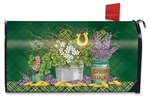 Briarwood Lane Lucky Potted Shamrocks St. Patrick's Day Mailbox Cover. Fixed Price $12.99.