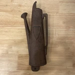 Cast Iron Pitcher Theme Door Knocker - Solid Metal Heart. Fixed Price $21.00.