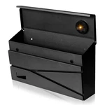 Wall Mount Mailbox, Large Capacity For House, Black. Fixed Price $73.50.