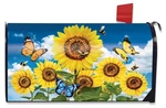 Briarwood Lane Sunflowers And Bees Summer Large / Oversized Mailbox Cover. Fixed Price $19.95.