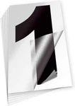 Isyfix Black Vinyl Number 1 (one) Stickers - 6 Pack 8 Inch Self Adhesive Decal. Fixed Price $17.13.