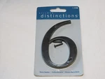 Hillman Distinctions 843146 Inch Black House Mailbox Number # Nos. Fixed Price $10.19.