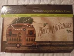 Merry Christmas Camper Magnetic Mailbox Cover. Fixed Price $8.99.