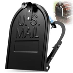 6 1/4 Inch By 8 Mailbox Door Replacement Black Metal Snap-in Ma.... Fixed Price $37.88.