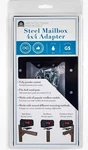 Architectural Mailboxes 4 In. Post Adapter Black 3 Mounting Options. Fixed Price $9.49.