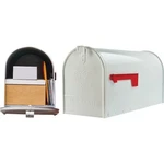Gibraltar Elite T2 Large White Steel Rural Post Mount Mailbox E1600WAM. Fixed Price $41.58.