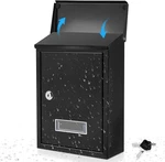 Weatherproof Boxes With Key Lock, Security Locking Wall Mount Metal. Fixed Price $49.09.