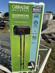 Galvanized Steel Mailbox Post Kit Rust Resistant Durable Storage Solution. Fixed Price $48.00.