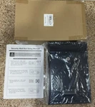 Kyodoled Key Mail Boxes Outdoor Locking Wall Mount Black Large *read*. Fixed Price $23.00.