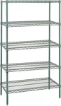 Quantum Storage Systems WR54-2454P-5 Wire Shelf Starter Kit Proform 54IN. Fixed Price $730.68.