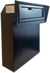 Heavy-duty Locking Mailbox Drop With Rain Cover For Secure Storage. Fixed Price $162.99.