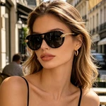 Bottega Veneta BV1418S Women's Sunglasses Black Frame Gray Lenses Designer W/box. Fixed Price $116.99.