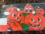 Vintage 1990S Halloween Magnetic Cover Jol Pumpkins Black Orang. Fixed Price $6.49.