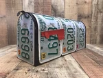 New Gibraltar Mailbox Customized With License Plates From Hampshire. Fixed Price $125.99.