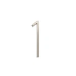 Hillman Distinctions 5-IN. Floating Mount Nickel House Number 1. Fixed Price $11.75.