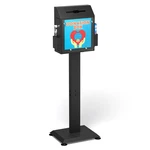 Suggestion With Lock & Stand, Floor Offering Box, Metal Donation. Fixed Price $125.49.