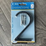 Hillman Group 844712 5IN. #2 Distinctions Floating Mount House Number Black. Fixed Price $9.95.