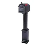 Postal Pro Craftsman Mailbox And Kit, Black. Fixed Price $74.99.