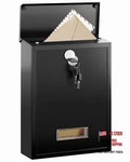 Land Voi Locking Wall-mount Mailbox For Outside, With 4 Keys, BLACK-32. Fixed Price $43.81.