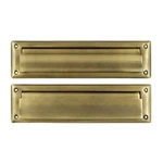Deltana MS212U5 13 1/8-INCH Mail Slot With Solid Brass Interior Flap Color: Ant. Fixed Price $167.30.