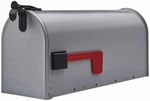 ST1000AM Grayson Post-mount Mailbox, Medium, Silver Steel Quantity. Fixed Price $42.99.