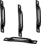 4 Pack Black Track Spring Fittings For Cargo Tie Down Storage Solutions. Fixed Price $14.49.