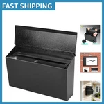 Locking Large Capacity Wall Mount Mailbox - Secure For Home & Office. Fixed Price $75.99.