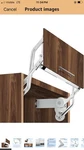 Hydraulic Buffer Cabinet Door Hinge Vertical Lift-up Storage. Fixed Price $50.00.