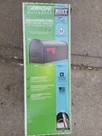 Gibraltar Elite Galvanized Steel Post Mounted Venetian Bronze Mailbox E1100BZ0. Fixed Price $25.00.