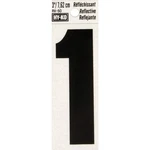 Hy-ko Vinyl 3 In. Reflective Adhesive Number One RV-50-1 Pack Of 10. Fixed Price $15.93.