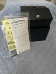 Pyramid Tech Steel Suggestion/key Drop Box Black - Missing New. Fixed Price $29.00.
