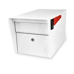 Boss 7509 Manager Curbside Locking Security Mailbox, Alpine White. Fixed Price $150.04.