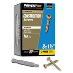 Hillman 48579 Star Drive Flat Head Exterior Wood Deck Screw #8 1-1/2 In.. Fixed Price $17.02.